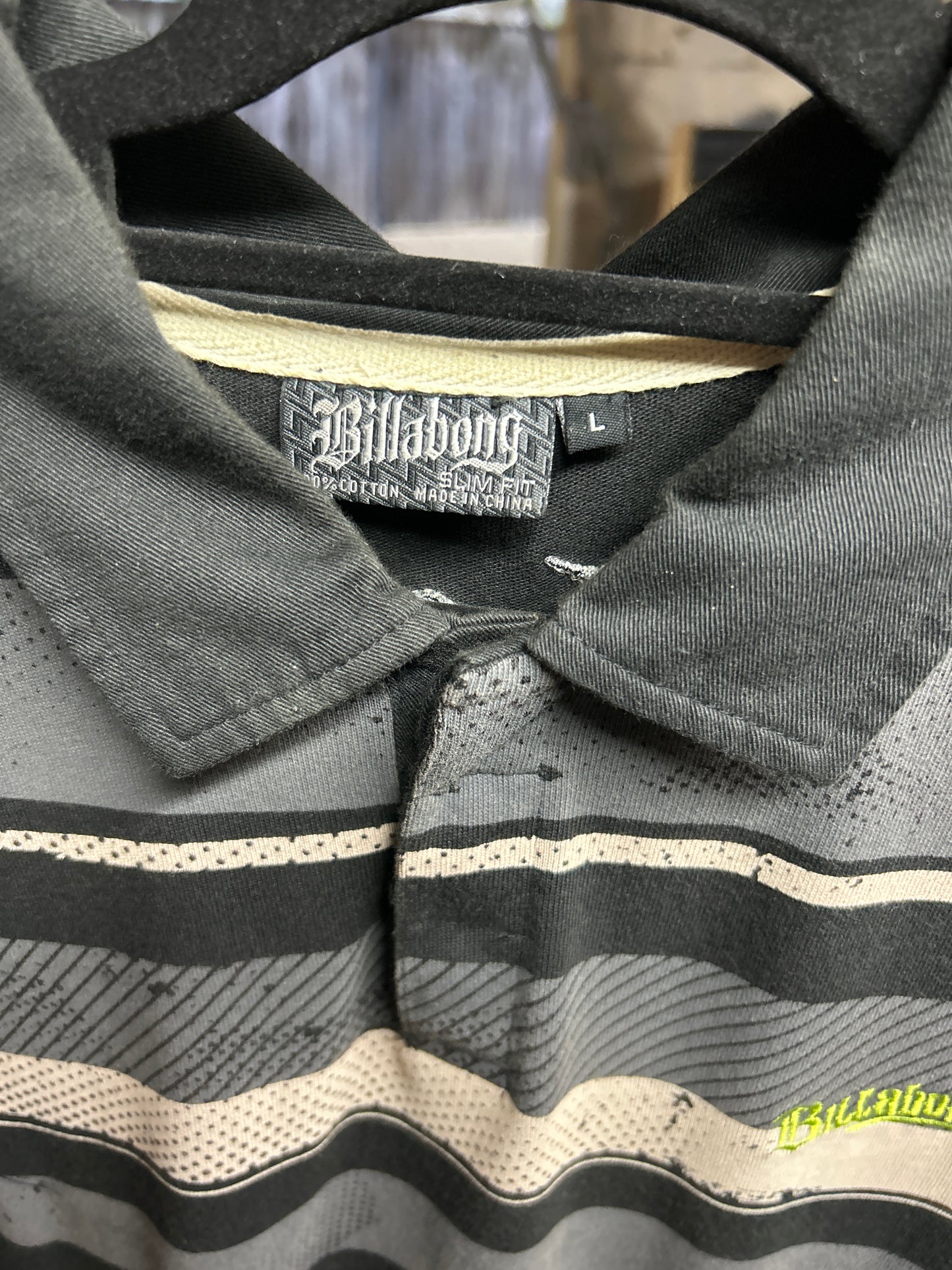 Billabong spellout polo