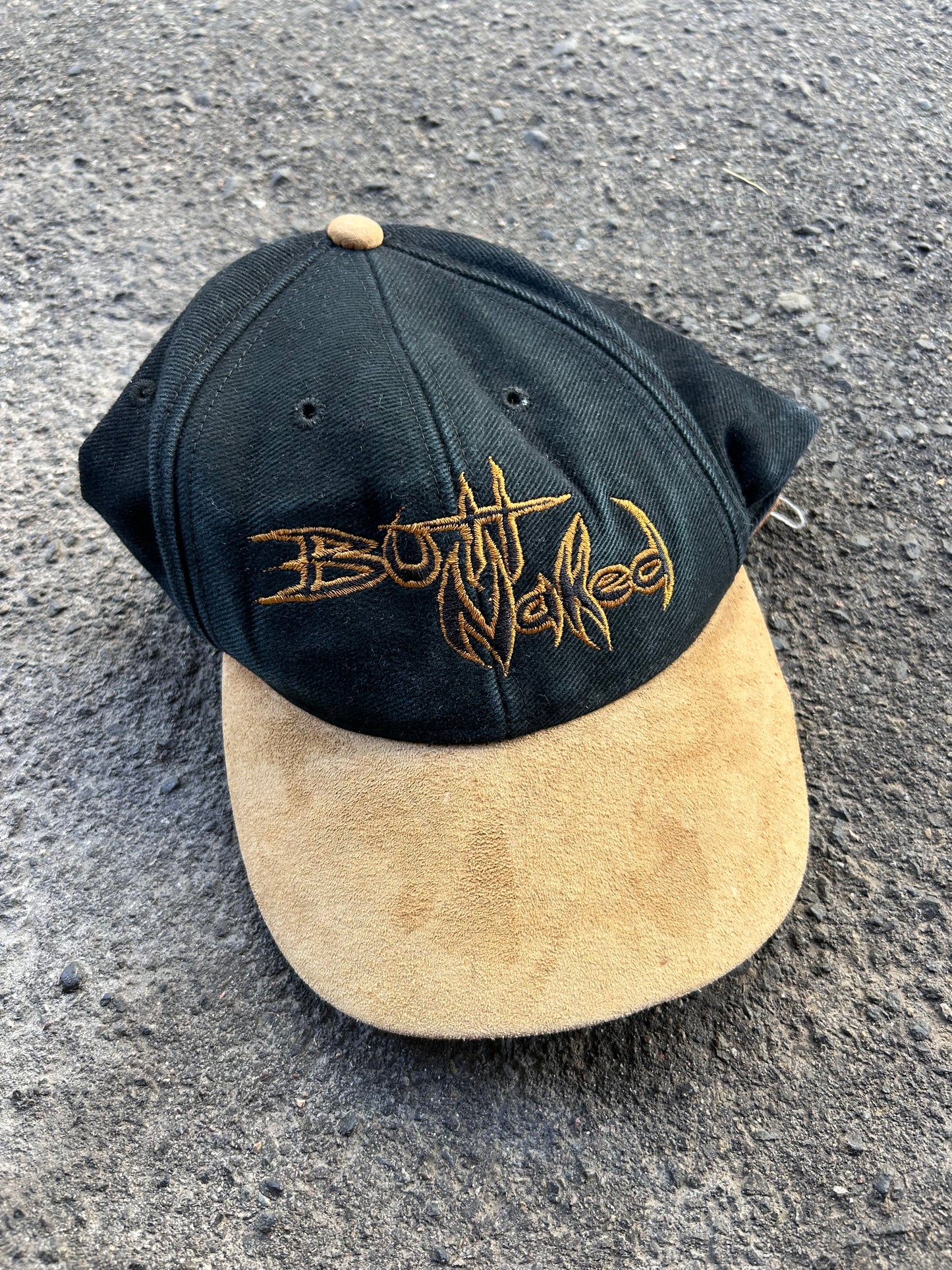 Butt naked surf cap - black & brown