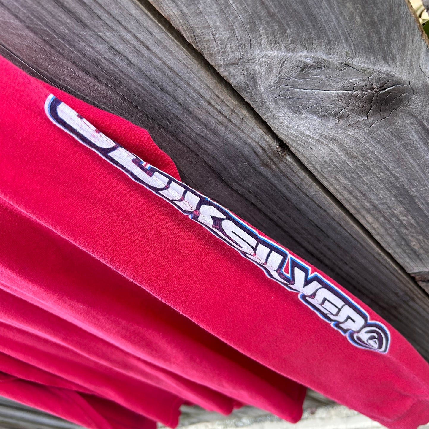 Quiksilver long sleeve, Red