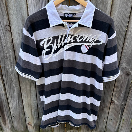 Y2K Billabong spellout polo