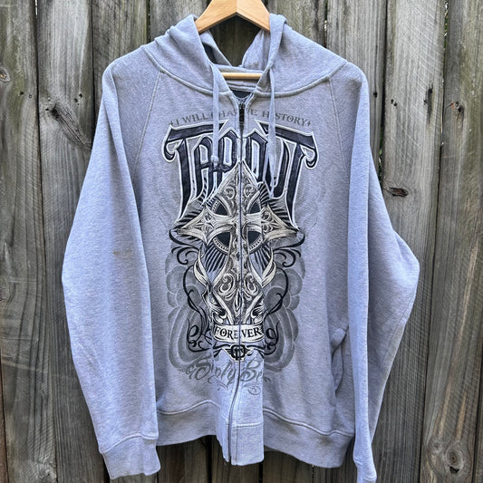 Vintage Tapout zip hoodie