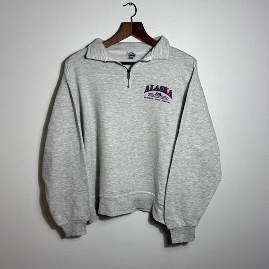 Vintage Alaska quarter zip