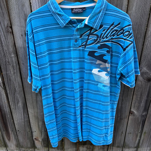 Y2K Billabong spellout polo