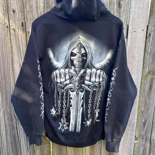 Skull hoodie - Y2K rare