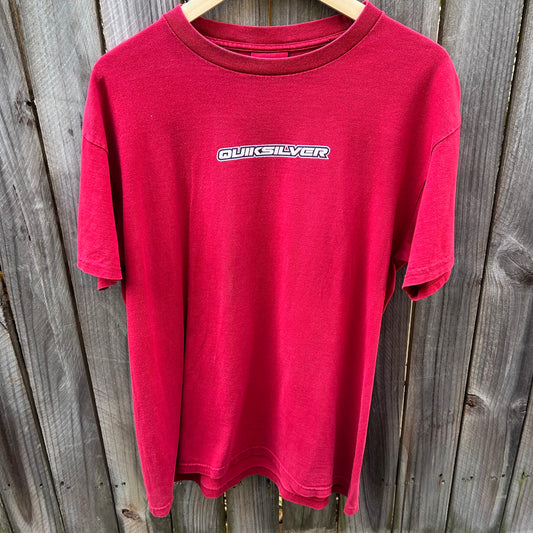 Quiksilver - T shirt, Red