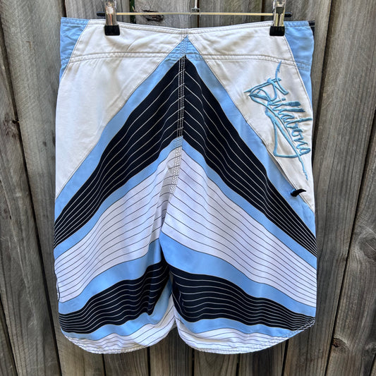 Vintage Andy Irons style Billabong Boardshorts W32