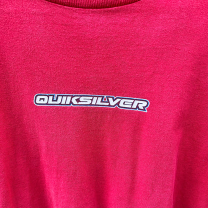 Quiksilver long sleeve, Red