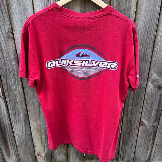 Quiksilver - T shirt, Red